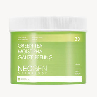 Green Tea Moist PHA Gauze Peeling 190ml - Chok Chok Beauty