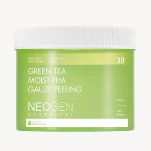 Green Tea Moist PHA Gauze Peeling 190ml - Chok Chok Beauty