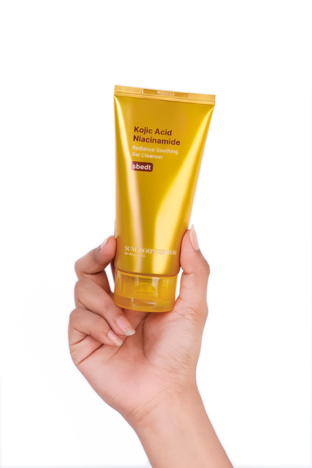 Limpiador facial coreano en gel antimanchas Kojic Acid Niacinamide Radiance Soothing Gel Cleanser de 120g.