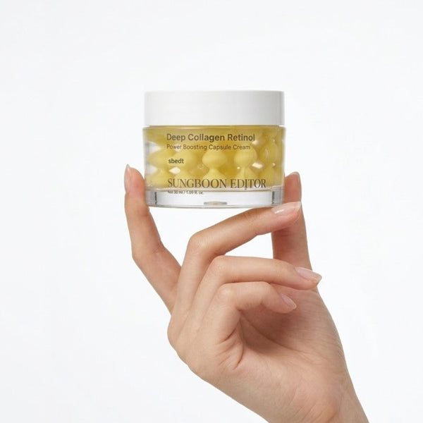 Sungboon Editor - Deep Collagen Retinol Power Boosting Capsule Cream 50 ml - Reavilitador e Hidratante