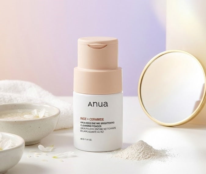 Anua - Rice Enzyme Brightening Cleansing Powder 40 g - Hidratante y Equilibrante
