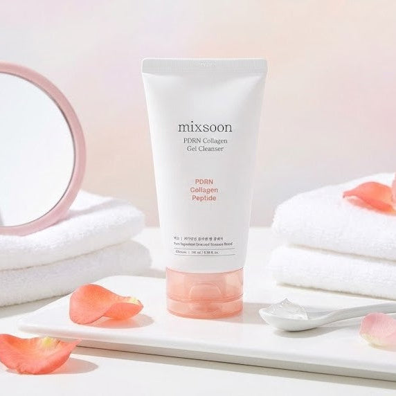 Mixsoon - PDRN Collagen Gel Cleanser (100ml) - Limpiador que da limpieza suave y piel jugosa
