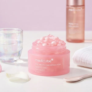 Medicube - PDRN Pink Collagen Capsule Cream 55 g - Hidratante y Reafirmante