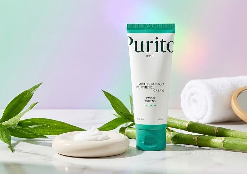 Purito - Mighty Bamboo Panthenol Cream 100ml - Cream