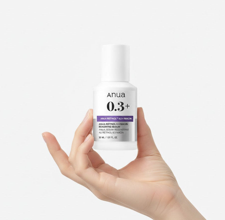 Anua - Anua Retinol 0.3% + Niacin Renweing Serum (30ml) - Suero antiedad, para textura de piel  y manchas