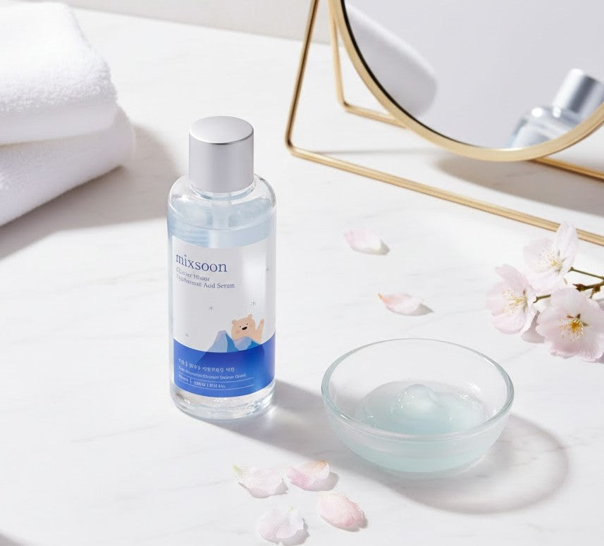 Mixsoon - Glacier Water Hyaluronic Acid Serum (100 ml) - Suero que da hidratación intensa y brillo