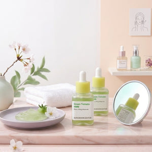 Sungboon Editor - Green Tomato NMN Pore Lifting Ampoule 40 ml - Minimizador de poros