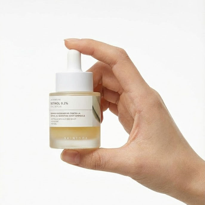 SKIN1004 - Madagascar Centella Retinol 0.2 Boosting Shot Ampoule 30 ml - Anti-edad y Reafirmante 