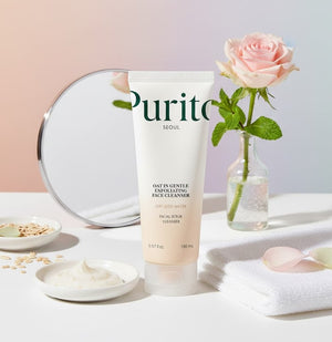 Purito - Oat-In Gentle Exfoliating Face Cleanser 150 ml - Hidratante y Calmante