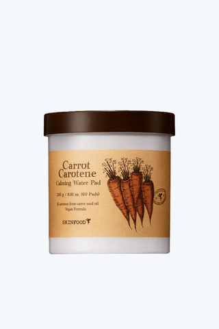 Carrot Carotene Calming Water Pad 60Pads 250gr - Chok Chok Beauty