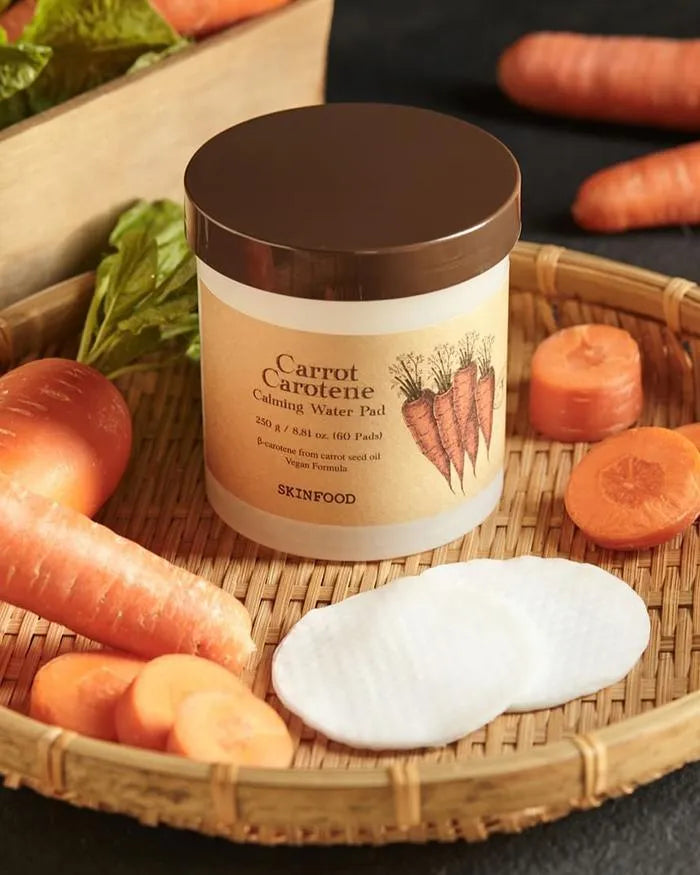 Carrot Carotene Calming Water Pad 60EA - Chok Chok Beauty