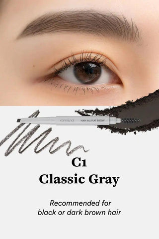 Han-all Flat Brow C1 Classic Gray - Chok Chok Beauty