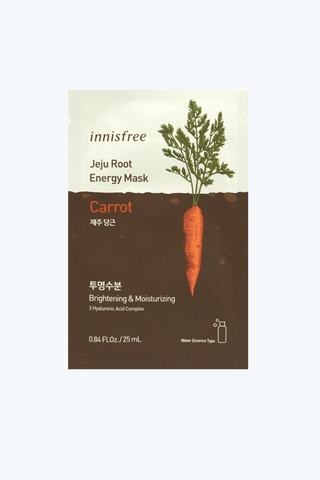 Jeju Root Energy Mask - Carrot 25ml - Chok Chok Beauty