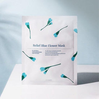 Relief Blue Flower Mask - Chok Chok Beauty