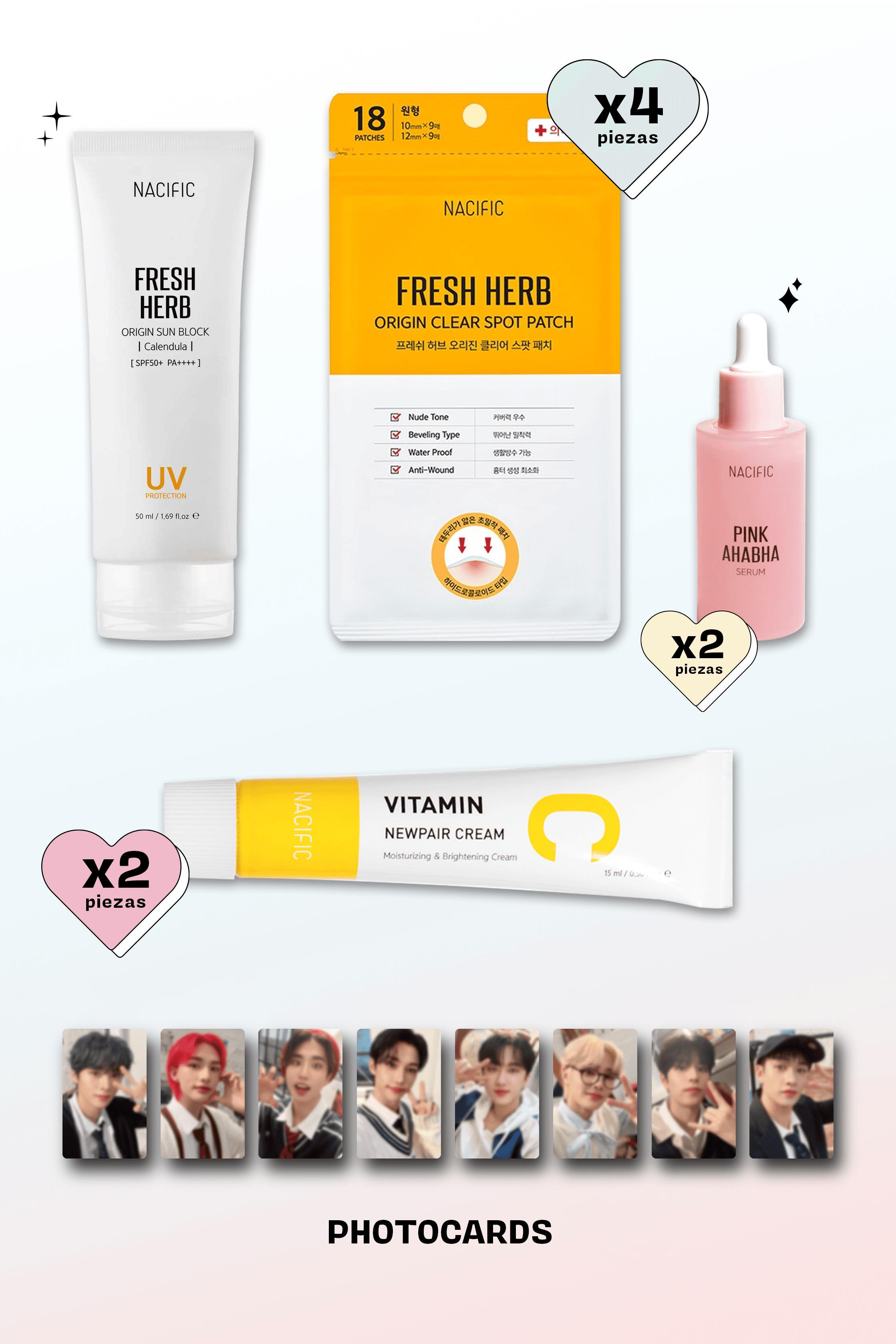 Ronda 13 - Stray Kids x Nacific - Paquete completo - Chok Chok Beauty