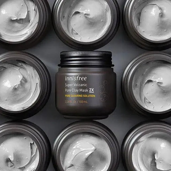Super Volcanic Pore Clay Mask 2X 100ml - Chok Chok Beauty