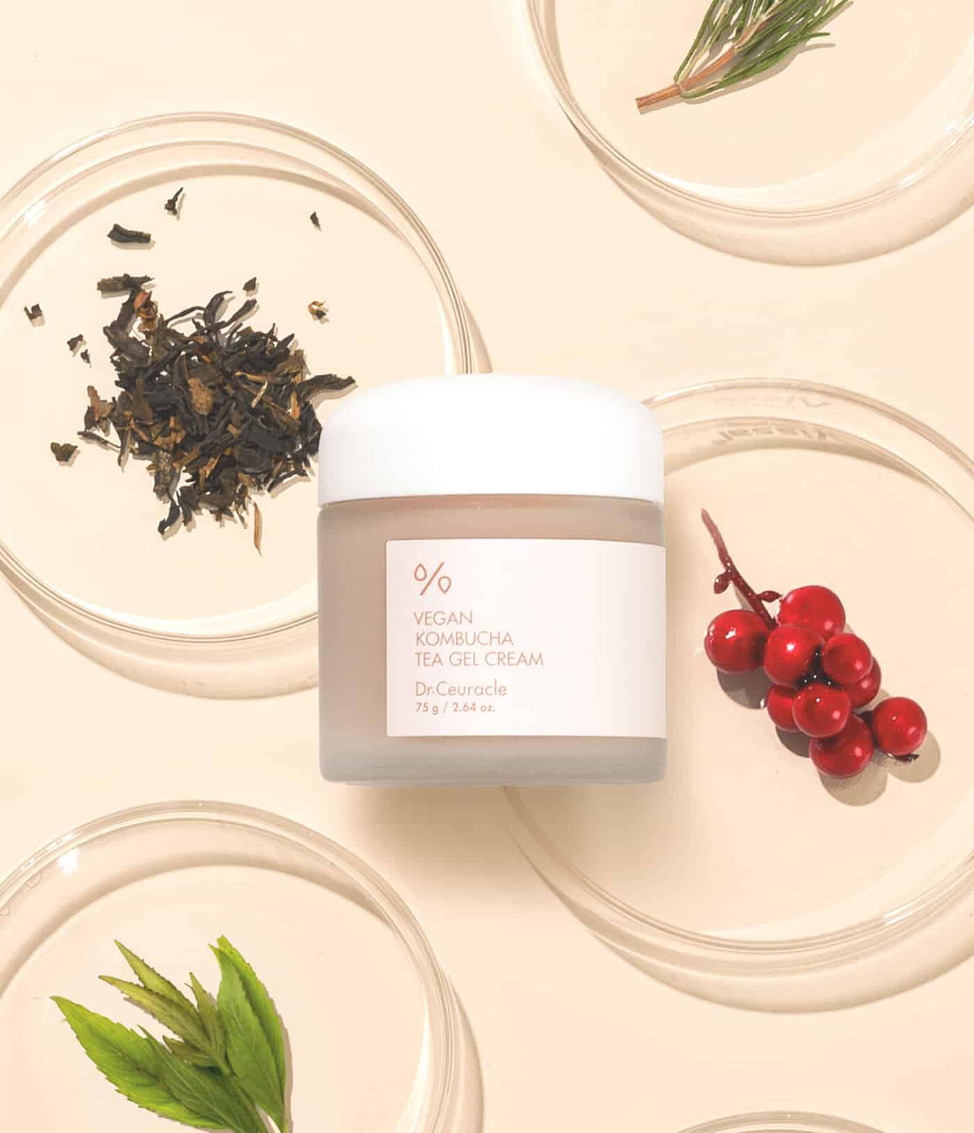 Vegan Kombucha Tea Gel Cream 75g - Chok Chok Beauty